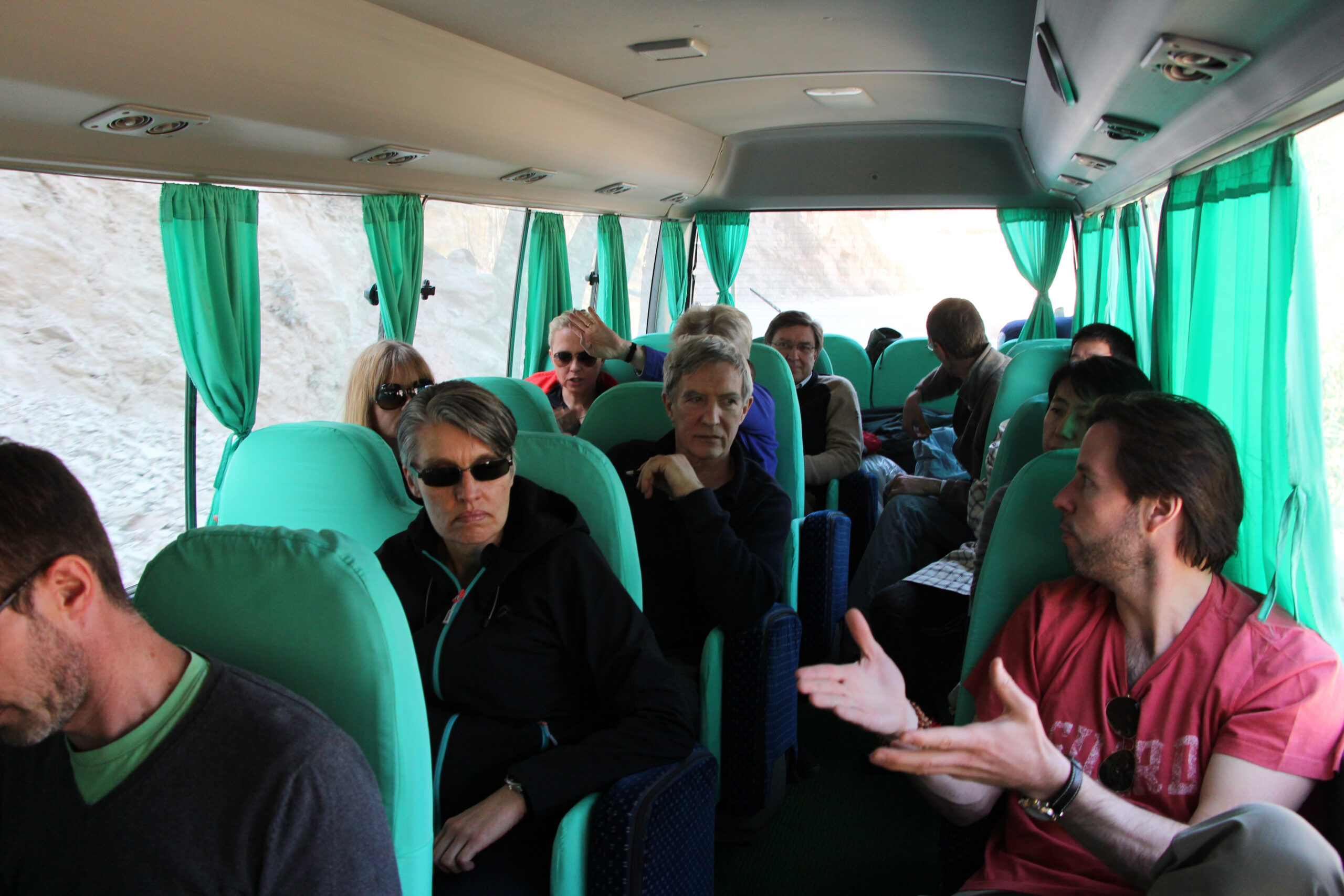 On the bus